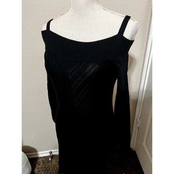 White House Black Market Sweater Dress Cotton stretch Knit Mini size XS - Picture 9 of 11